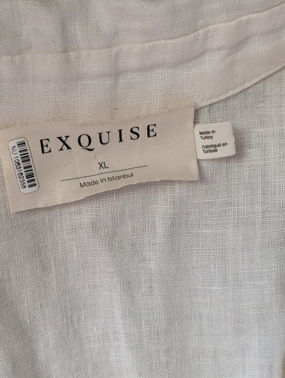 EUC Anthropologie Exquise The Tobie Linen Maxi Dress in White - Picture 8 of 13